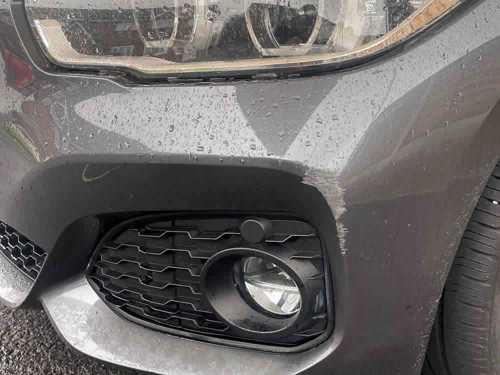 bumper scuff repair in Stockport